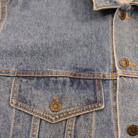 Disney Blue Denim Jacket with Mickey Mouse - Picture 8 of 16